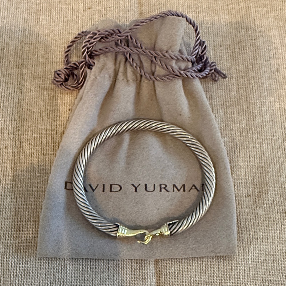 David Yurman Two-Tone Cable Bracelet
